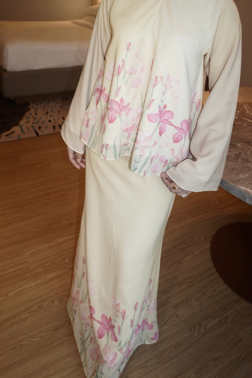 ANGGUN KURUNG IN SOFT YELLOW