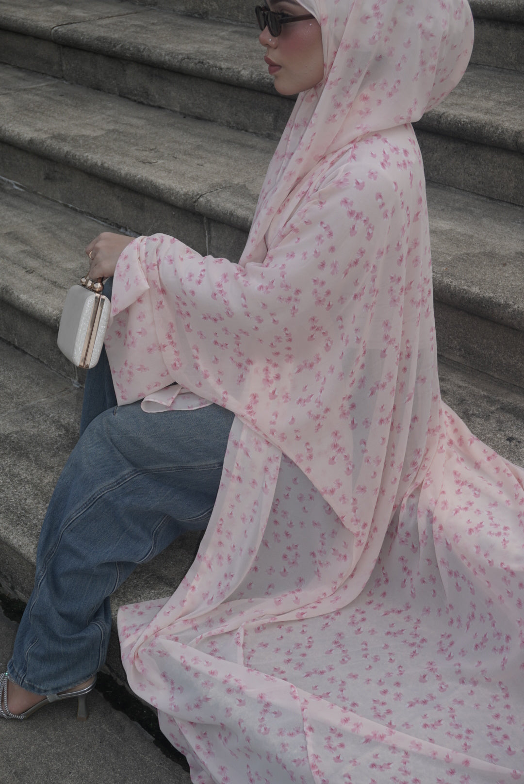 ABAYA ZÁHRA - Chiffon 1