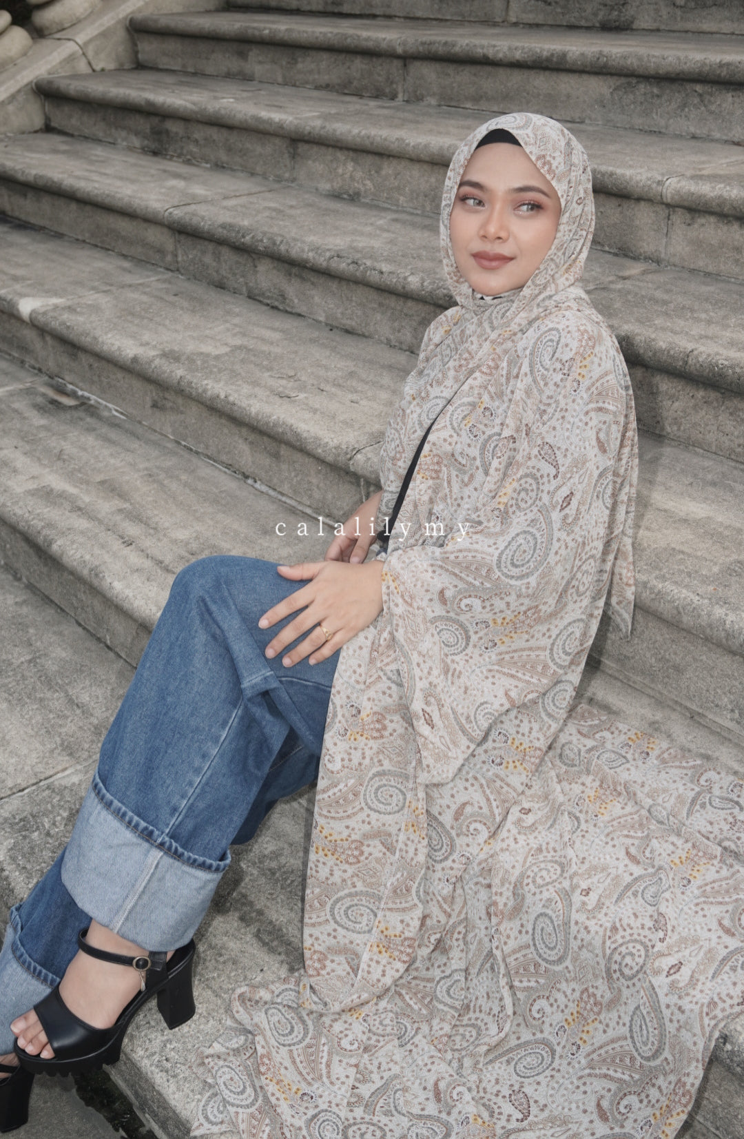 ABAYA ZÁHRA - Chiffon 4