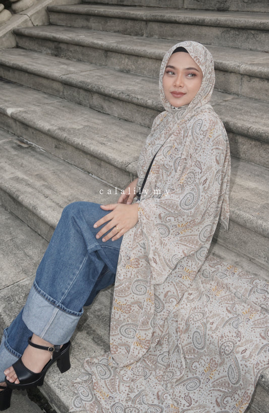 ABAYA ZÁHRA - Chiffon 4
