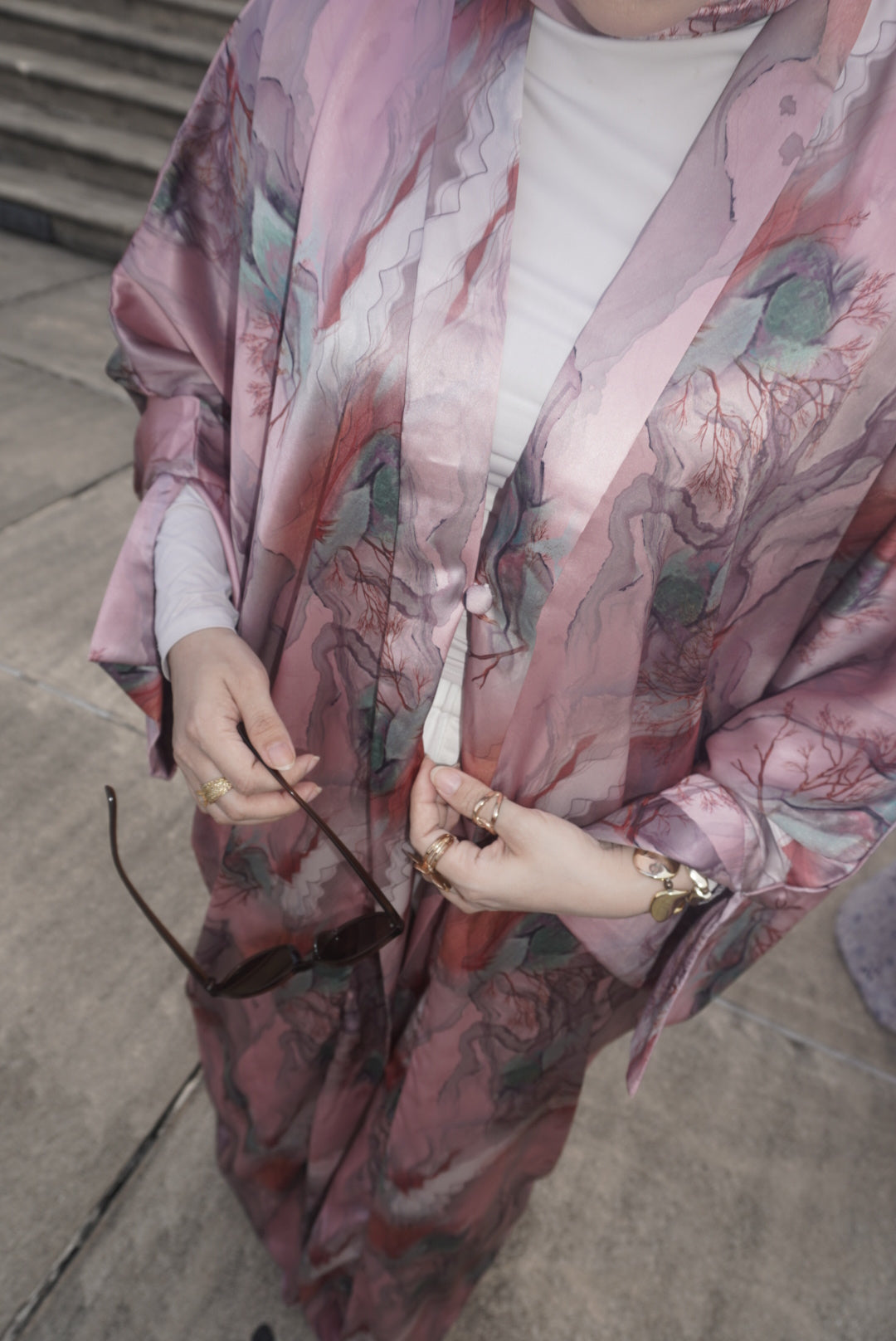 ABAYA ZÁHRA - Satin 2