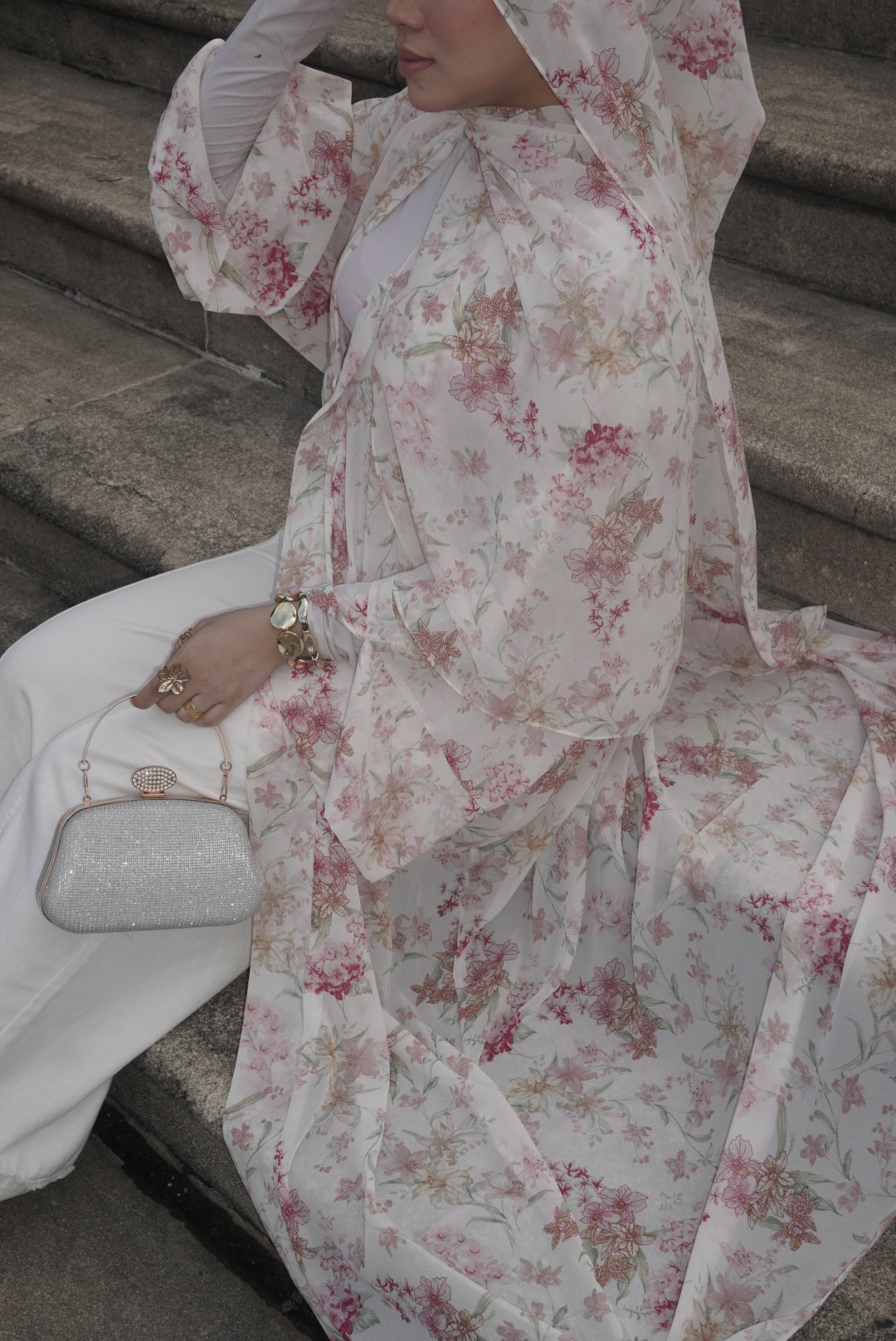 ABAYA ZÁHRA - Chiffon 2