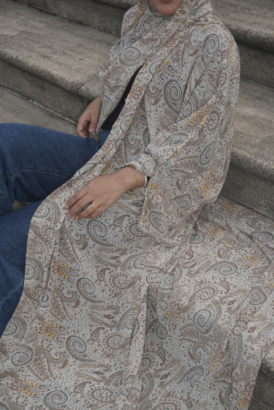 ABAYA ZÁHRA - Chiffon 4