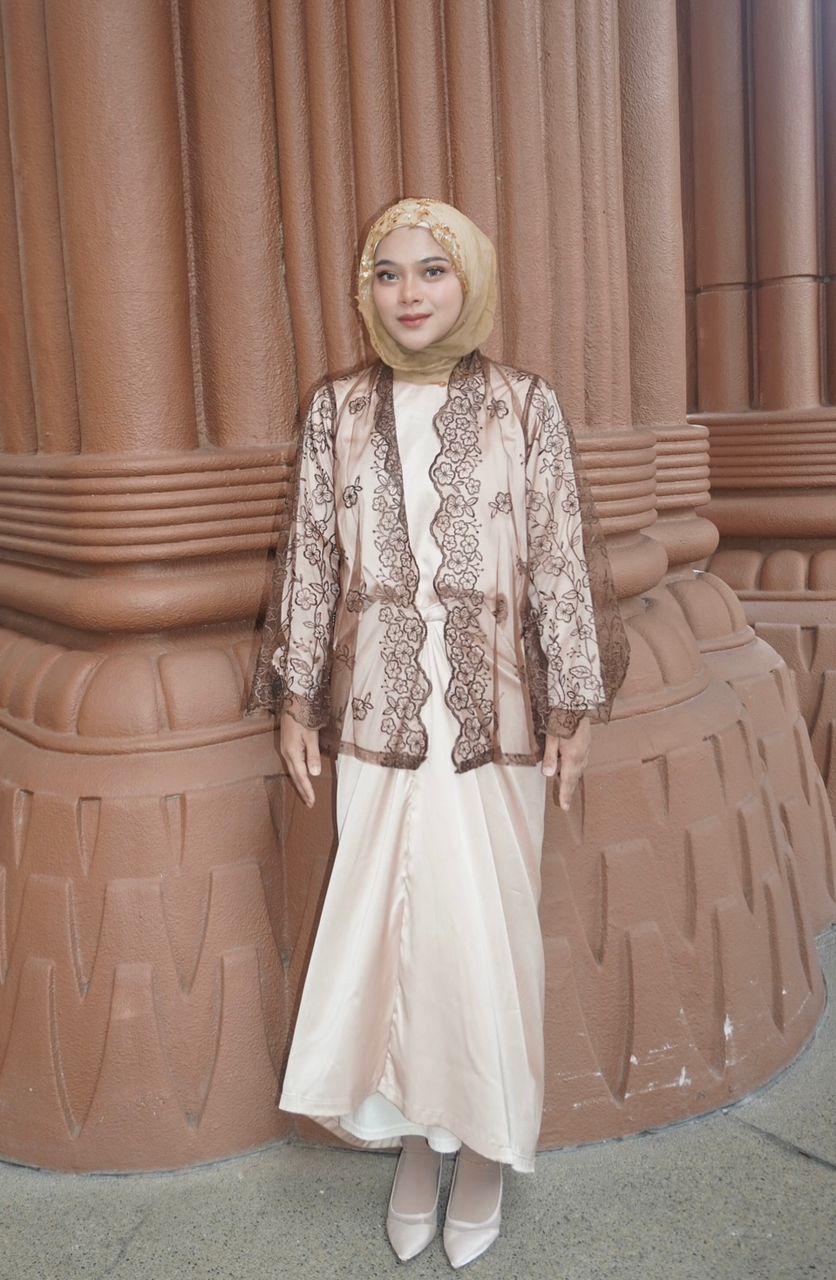 AISYA KEBAYA SILK PARIO RICH BROWN